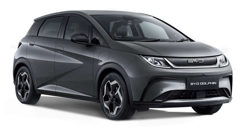 BYD Dolphin electric car rental in Kathmandu