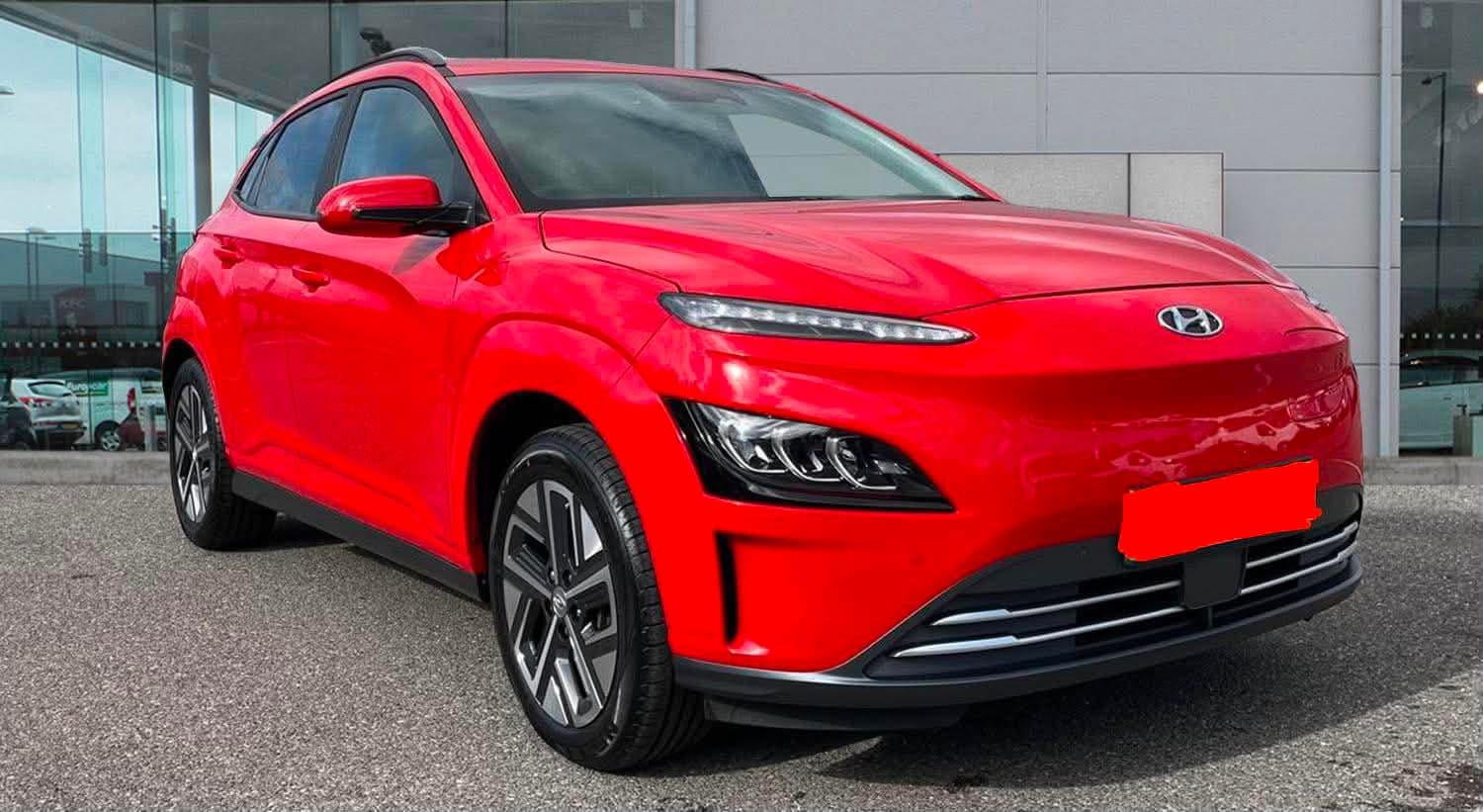 Hyundai Kona electric SUV rental in Kathmandu